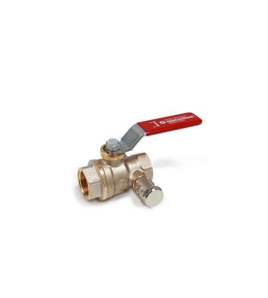 Кран запорный специальный с кубическим затвором DADO Giacomini R910S