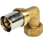 Угольник пресс-фитинг с внутренней резьбой Giacomini RM129