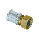 Прямой пресс-фитинг с накидной гайкой Giacomini RM179SP