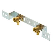 Комплект из монтажной планки и двух пресс-водорозеток Giacomini RM138K