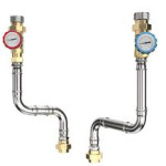 Тройник с трубкой Giacomini RM158