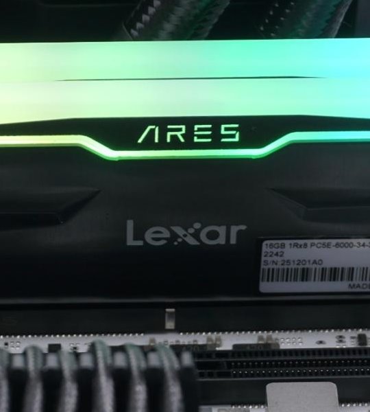 Lexar RGB DDR5 32GB (2x16) KIT 6000 RGB WHITE