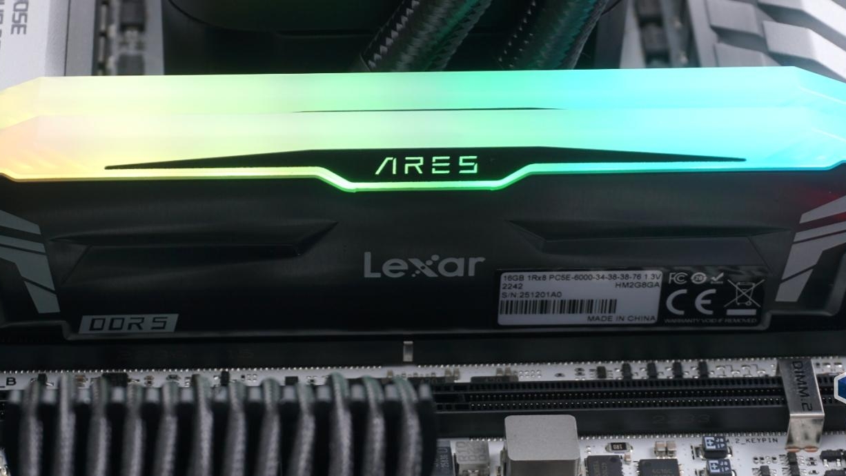 Lexar RGB DDR5 32GB (2x16) KIT 6000 RGB WHITE