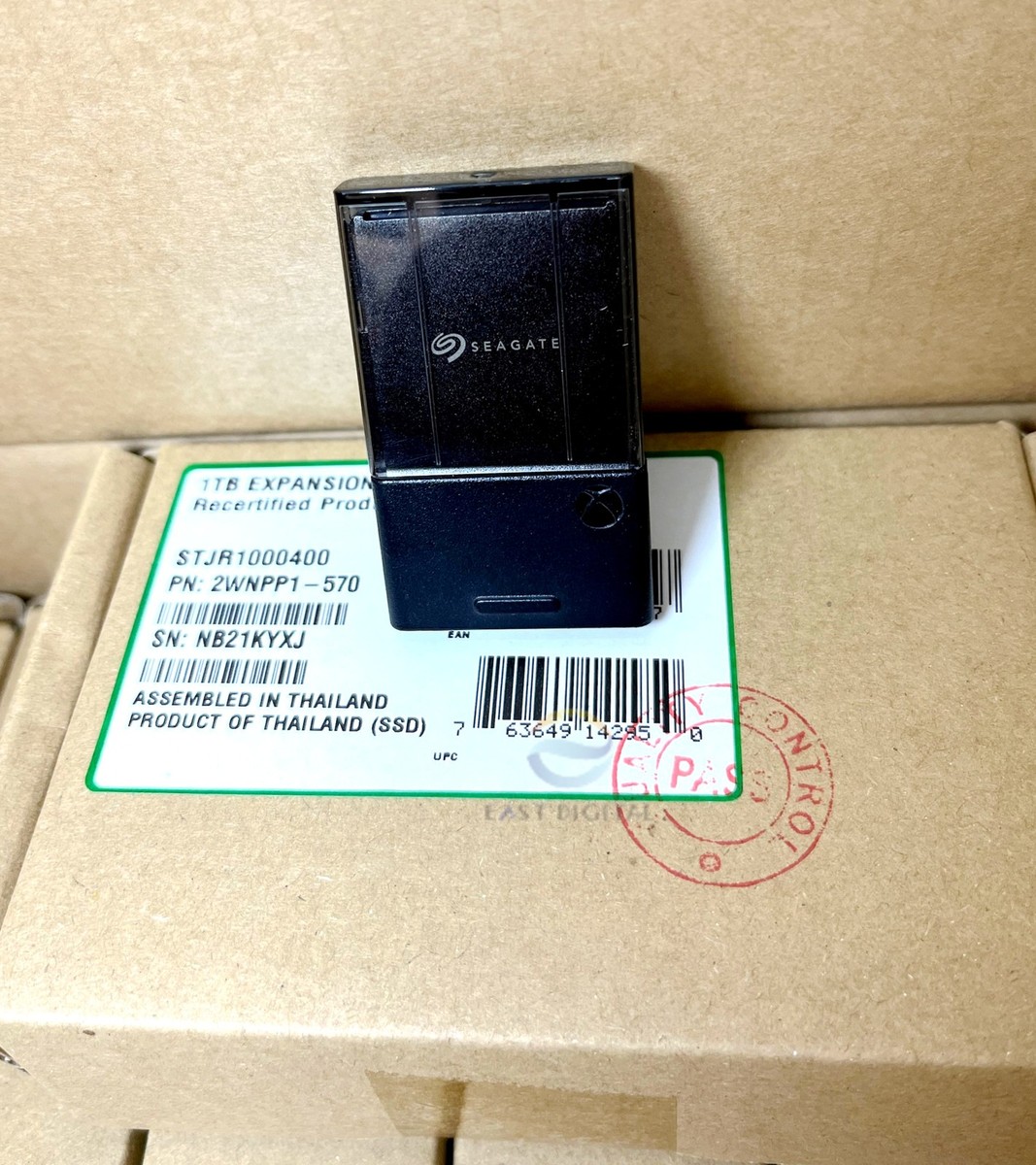 Seagate 1TB Factory Recertified Open Box