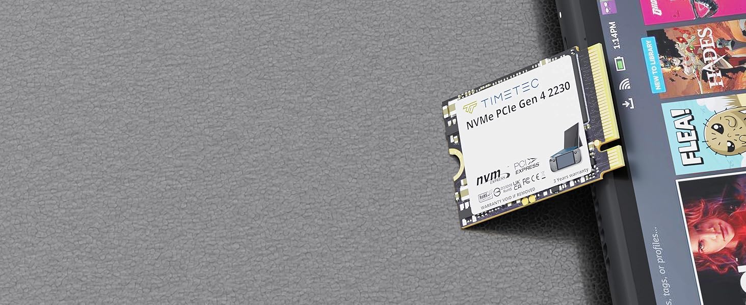 KINGSPEC XF 2230 NVMe M.2 SSD 1TB 4600MB/s