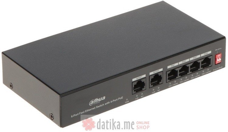 Switch POE Dahua DH-PFS3006-4ET-36