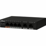 Switch POE Dahua DH-S3006-4ET-45