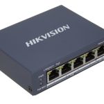 Гигабитный повторитель PoE Hikvision DS-3E0503DP-E/R(O-STD)