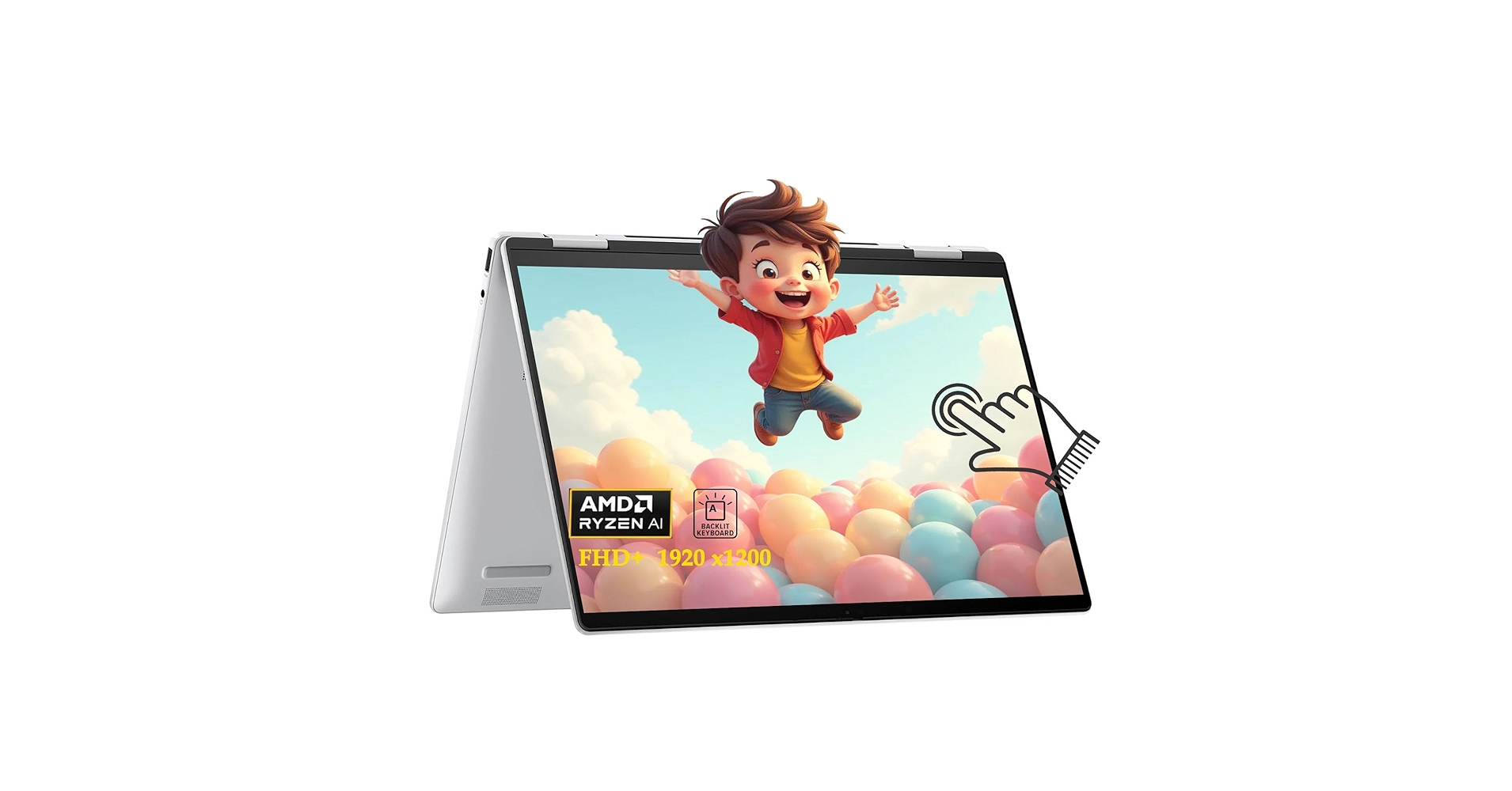 HP Envy 16‑AD0013DX Ryzen5‑8640S / 8 / 512 16″ Win11