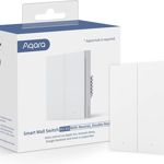AQARA WS-EUK04 Smart Wall Switch (With Neutral, Double Rocker) Выключатель двухклавишный с нейтралью
