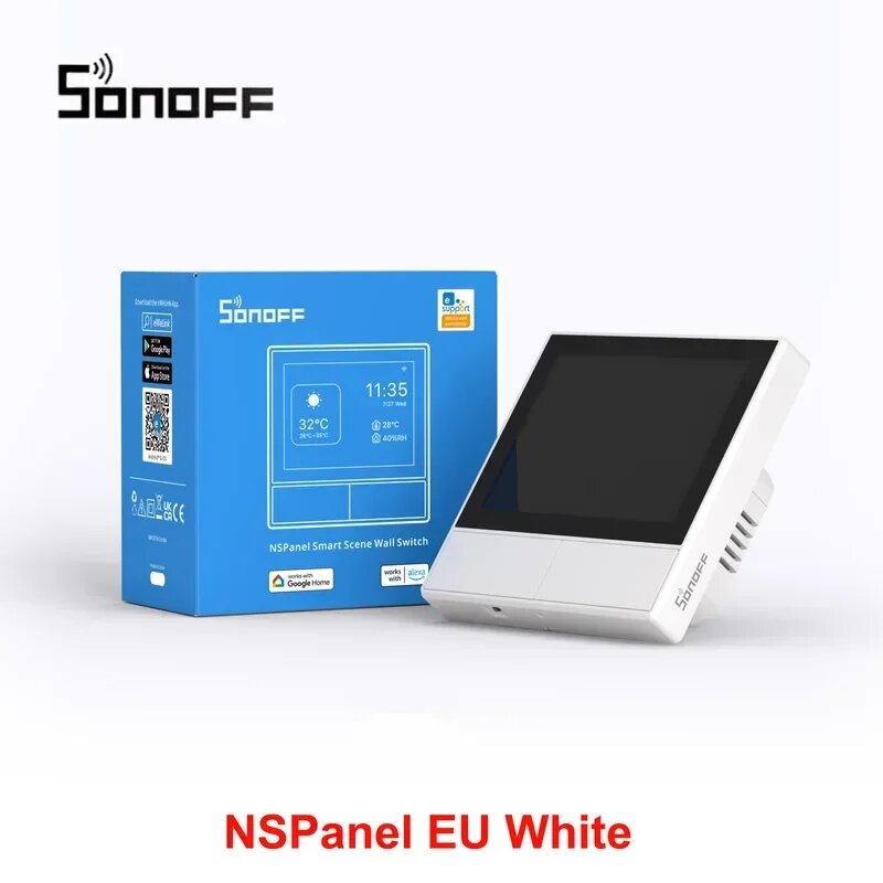 SONOFF NSPanel-EU All-in-One Control Center on HMI Panel