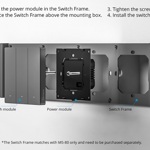 SONOFF Switch frame 2-gang