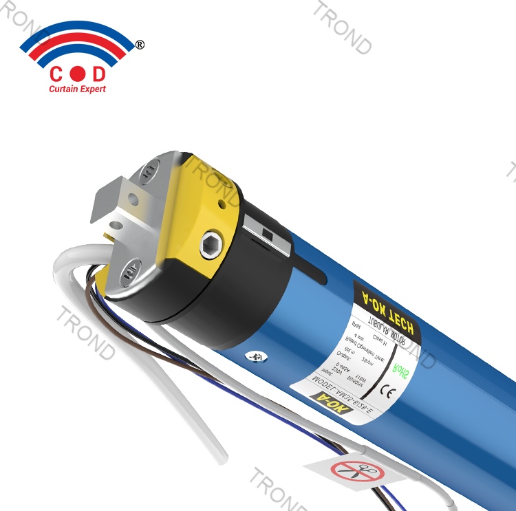 MOES RC-FG-AM35-6N28/35 RF433 receiving tubular motor with remote control 2 core （N+L）