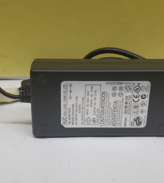 HP Yellow pin 3.16A
