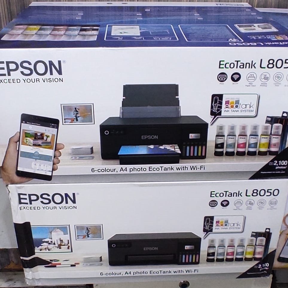 Принтер Epson EcoTank L8050