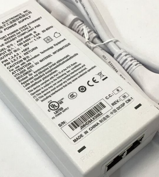 POE Gigabit 48‑56V 1.1A