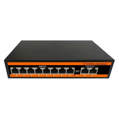 POE ND‑APG0820A (8 POE / 100/1000 Mbps)