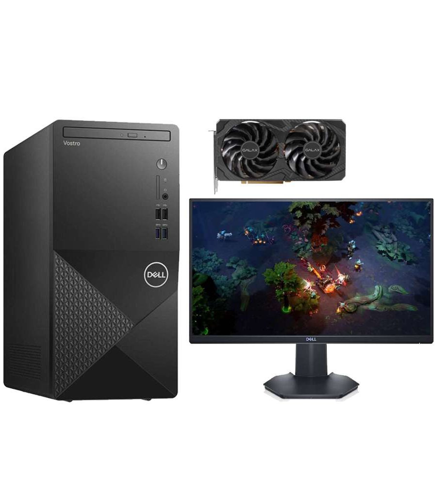 Dell Vostro 3888 i3‑10th / 4GB / 1TB + 24