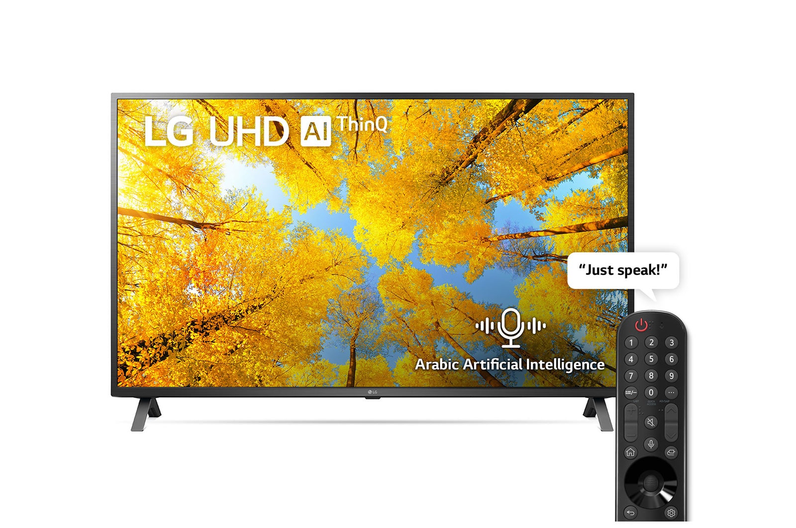 LG 55UQ75006 ID 55 4K UHD Smart LED TV — α5 Gen5 AI, HDR10, webOS