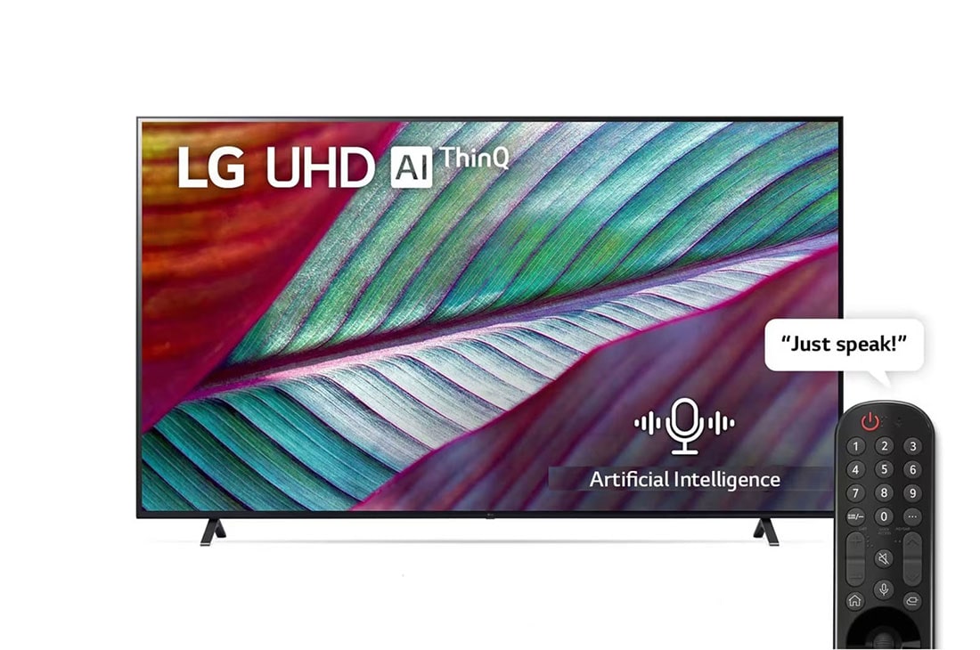 LG 55UR78006 55 4K UHD Smart LED TV — α5 AI, HDR10/HLG, ALLM, webOS