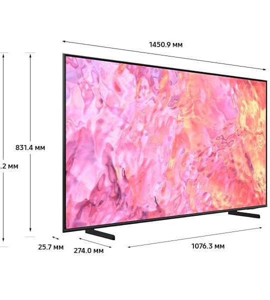Samsung QE65Q60C AUXCE 65 QLED 4K Smart TV — Quantum Processor Lite, HDR10+