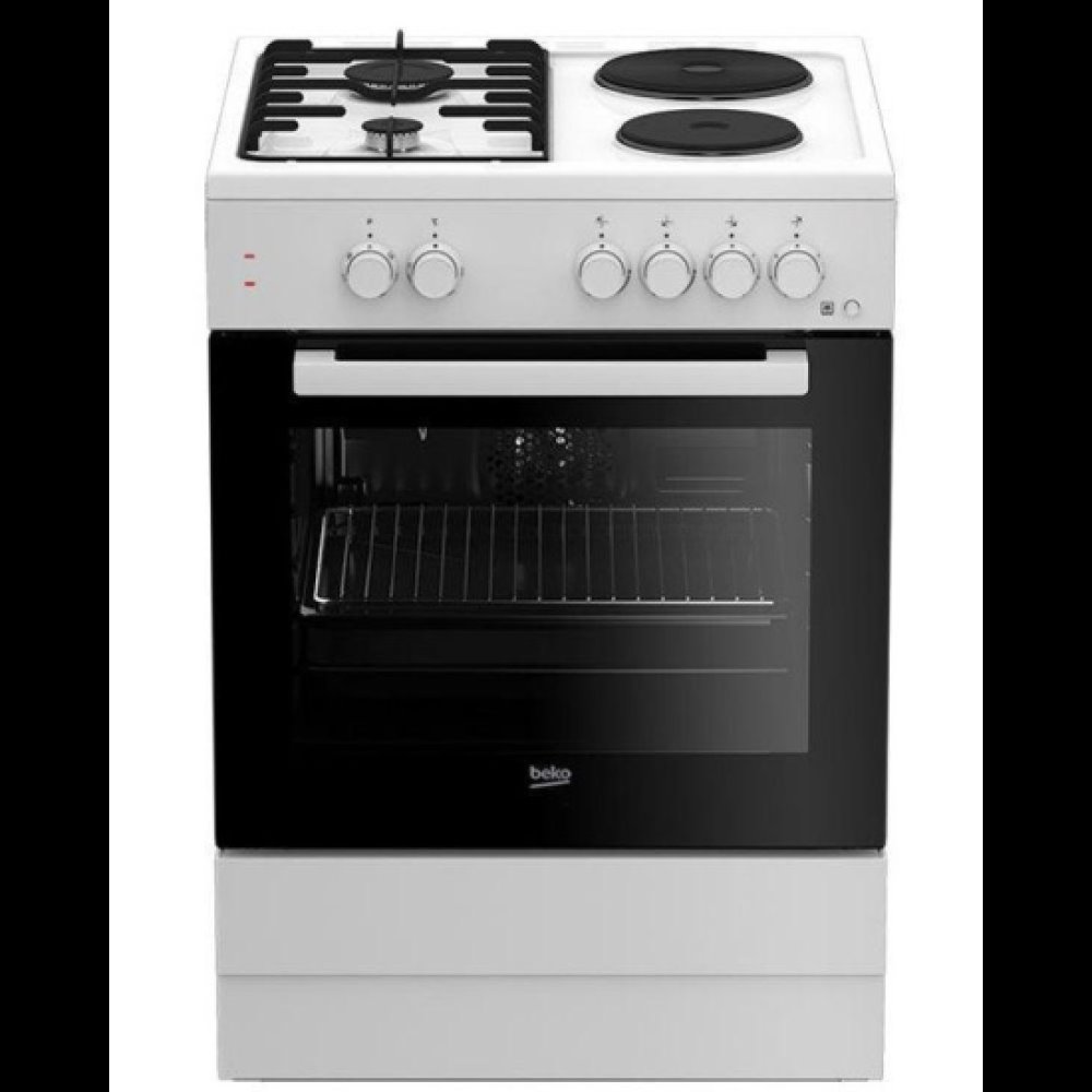 Плита Газоэлектрическая  BEKO FSE64010DW