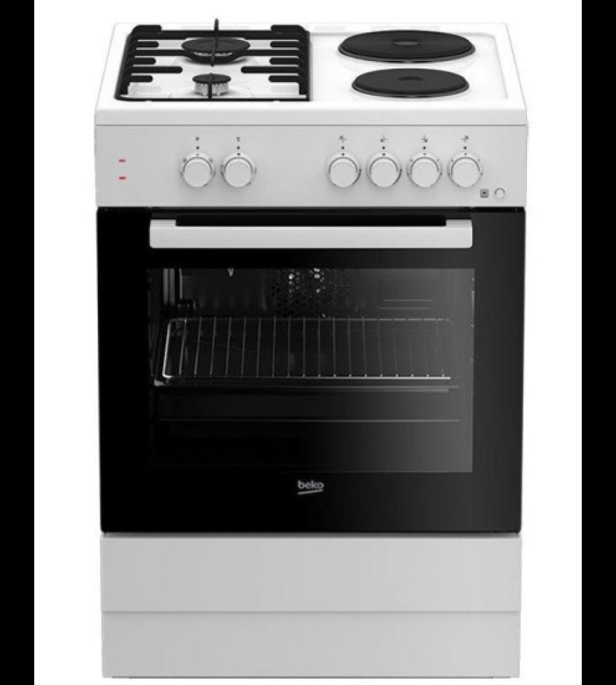 Плита Газоэлектрическая  BEKO FSE64010DW