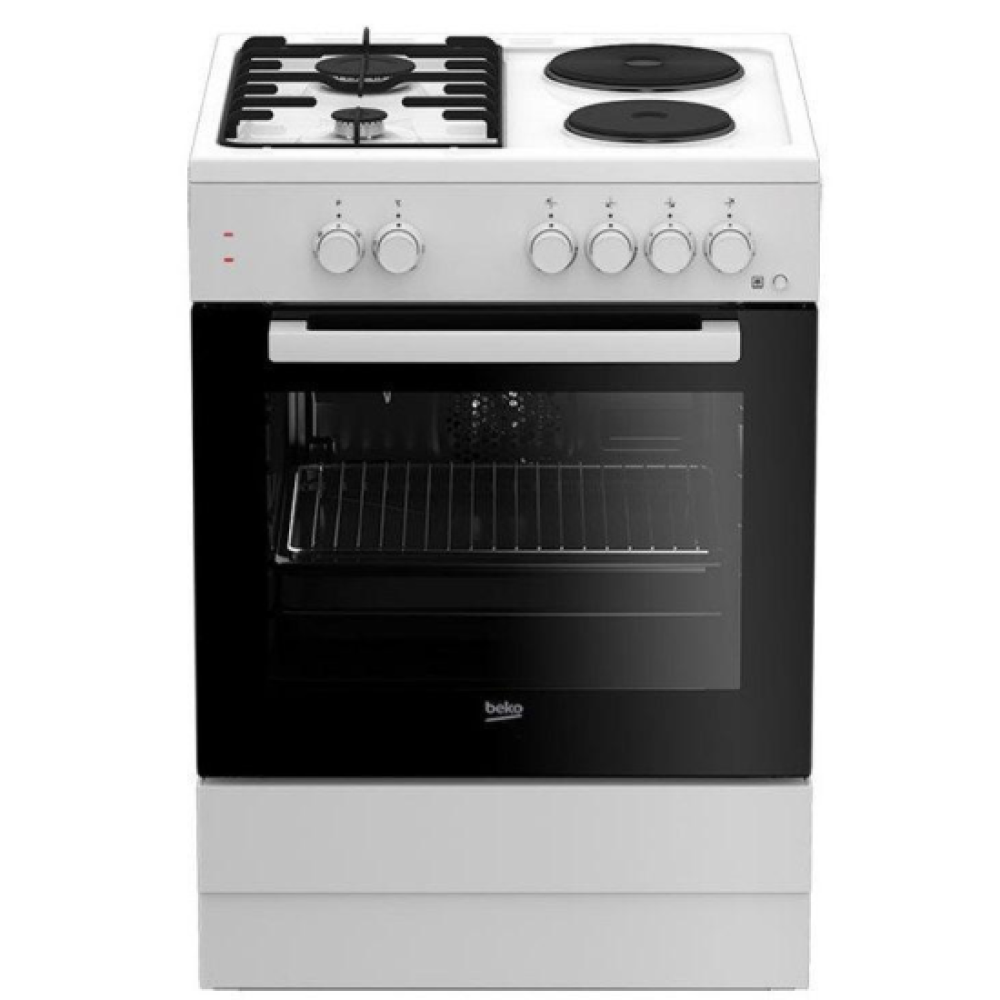 Плита Газоэлектрическая  BEKO FSE64010DW