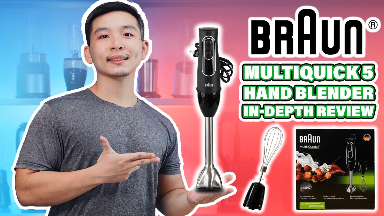 БЛЕНДЕР РУЧНОЙ BRAUN MQ10.201, 600 Вт