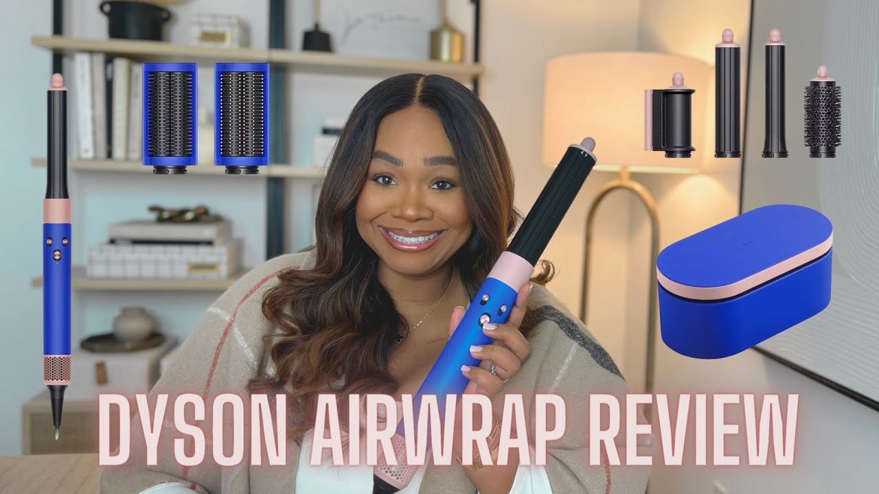 СТАЙЛЕР DYSON AIR WRAP HS05 LONG BLUE BLUSH