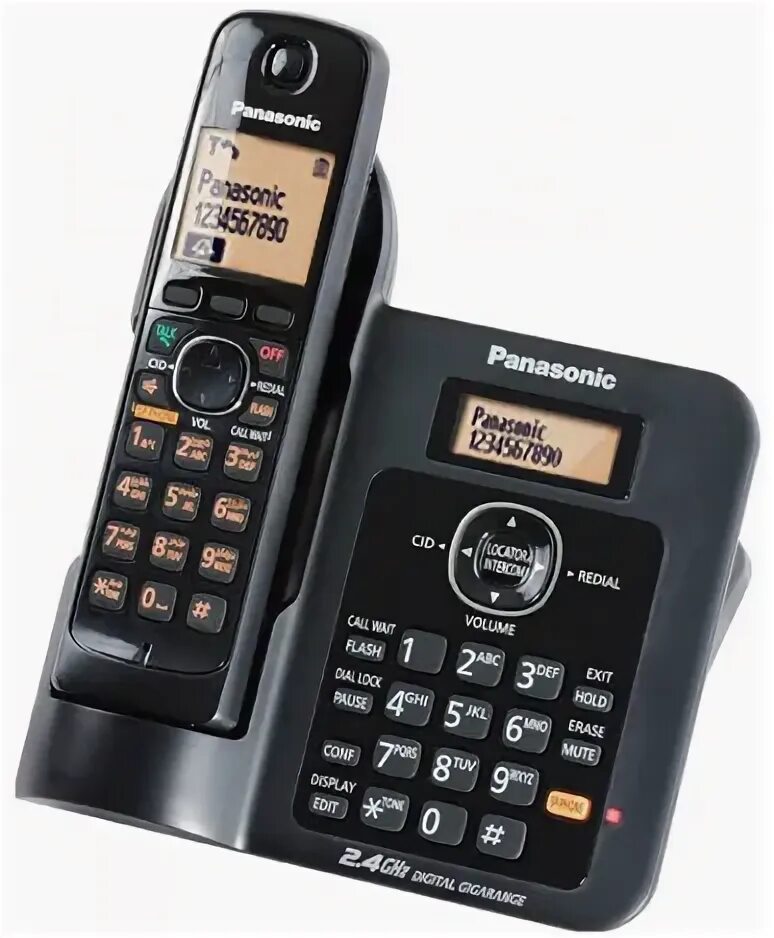 PANASONIC KX-TG3811 (KX-T3811) — беспроводной (DECT) домашний телефон, с Caller ID