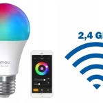 Цветная лампа IOT‑LB5C1‑A60‑H‑E27‑EU imou, 5 W, RGB