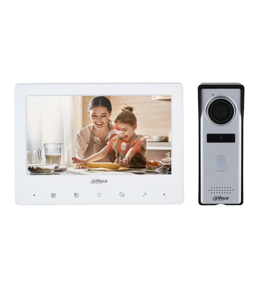 Аналоговый видеодомофон Dahua VTH1020J, 2‑канальный