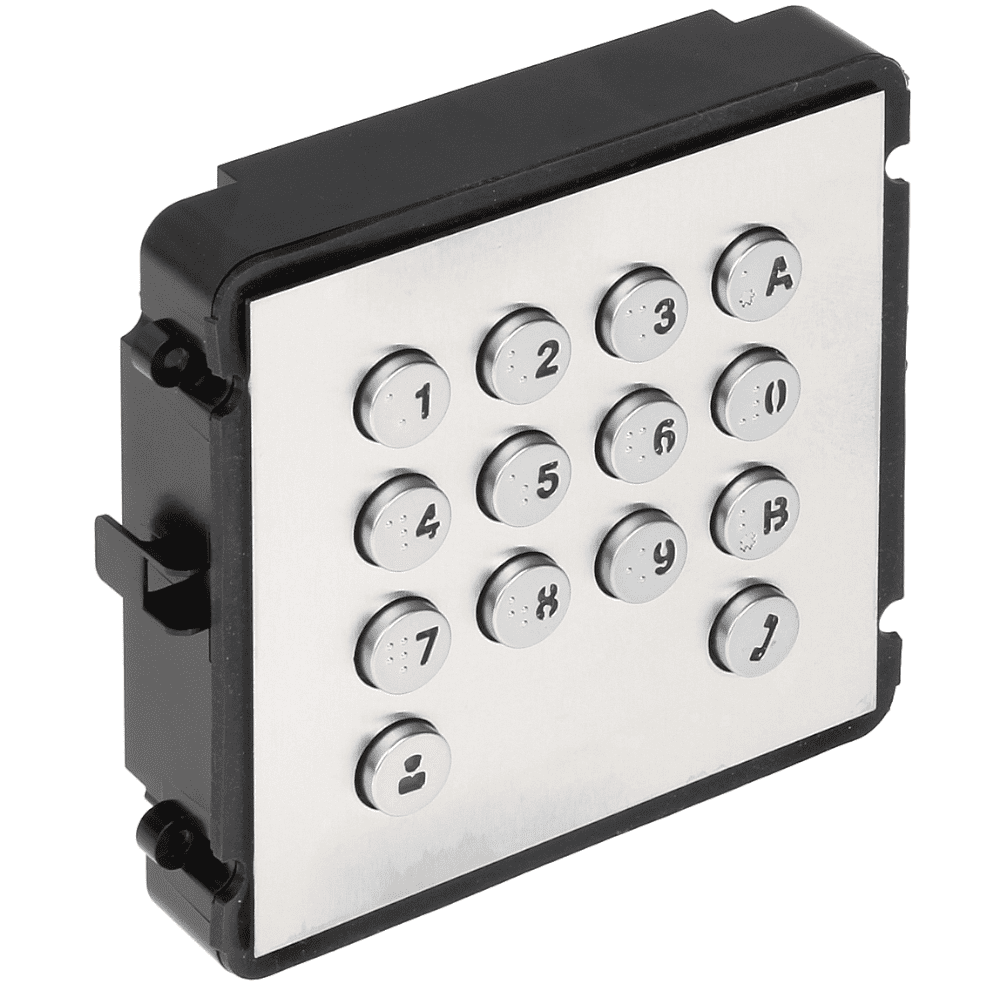 Модуль с кодонаборной панелью Dahua VTO2000A‑K (8‑клавиш)