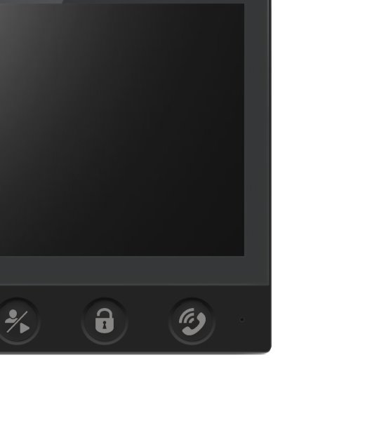 IP видеодомофон Dahua DHI‑VTH8A41KMS‑W, 2‑канальный, PoE, 1080p, Wi‑Fi, 8‑м