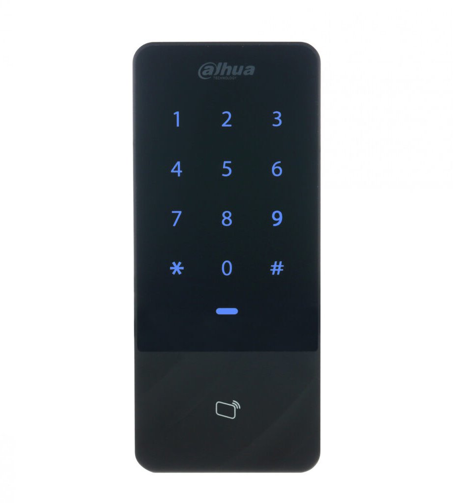 Автономный RFID‑считыватель Dahua ASI1201E‑D, карта + пароль, PoE