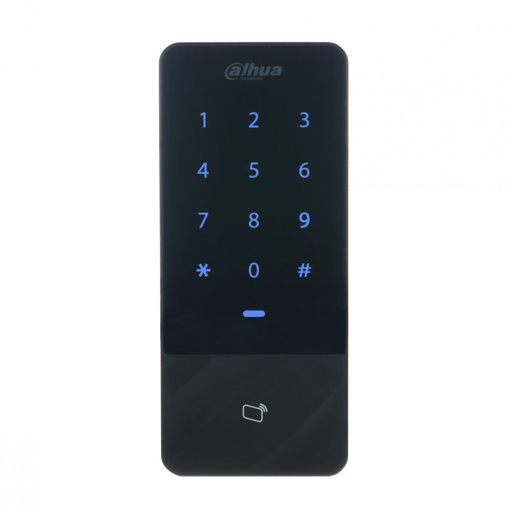 Автономный RFID‑считыватель Dahua ASI1201E‑D, карта + пароль, PoE