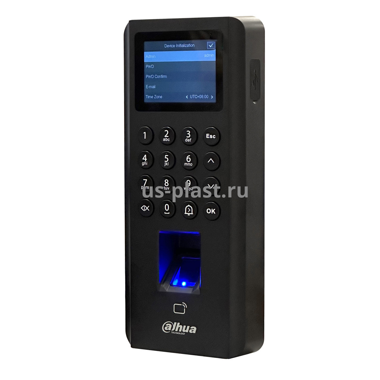 Автономный RFID‑считыватель Dahua DHI‑ASI2212J‑PW, 2‑канальный, 12 V