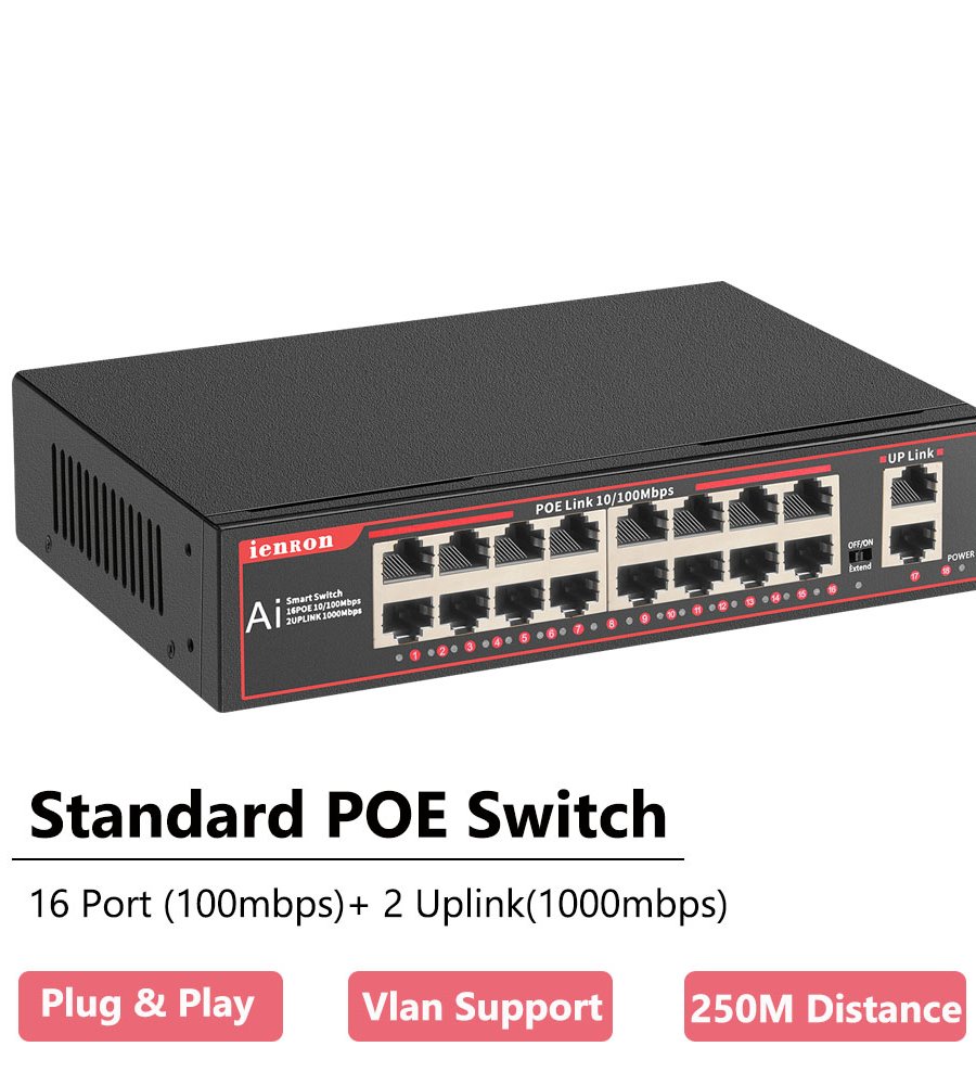 Свитч 10/100/ Mercury 16 Port