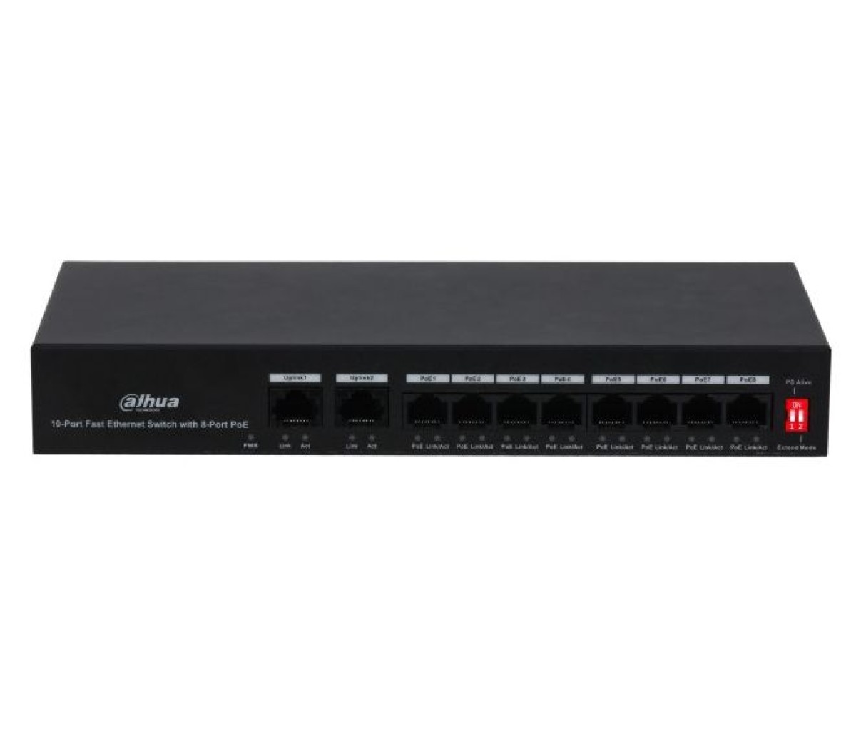 POE Неуправляемый коммутатор DH-PFS3009-8ET-65