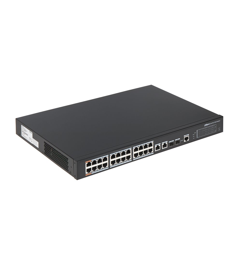 POE Управляемый коммутатор Dahua DH-PFS4226-24ET-360-V3