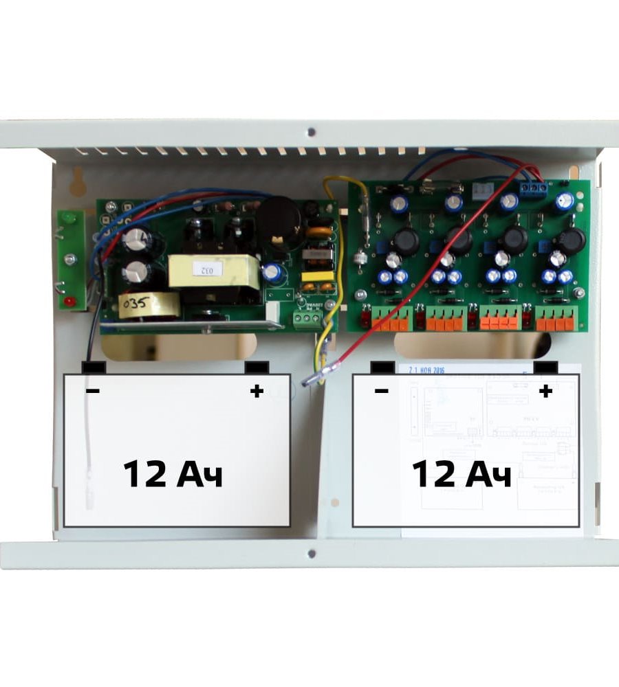 Источник электропитания резервированный SKAT-V.8