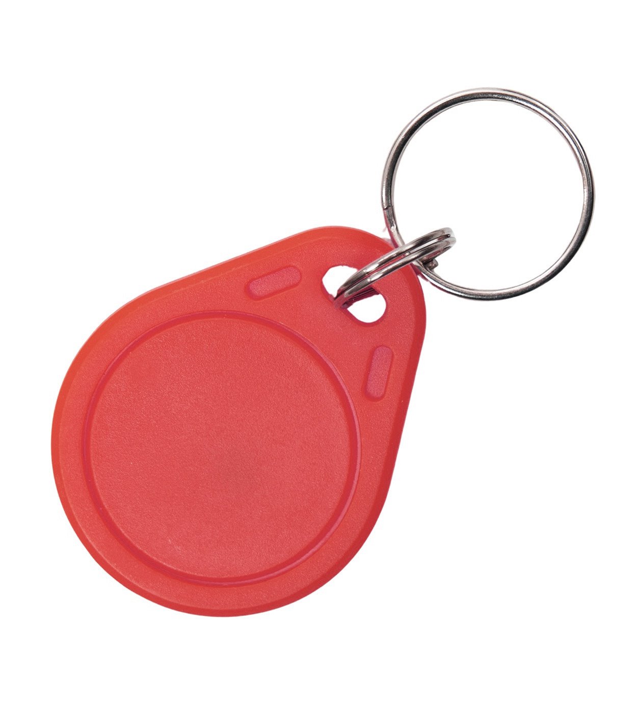 Бесконтактный RFID-брелок MIFARE 1K красный (KEY-Tag)