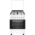 Плита комбинированная  Кристал 6644-W