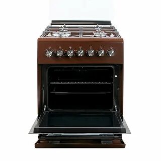 Плита комбинированная  Кристал 6644-Коричневый