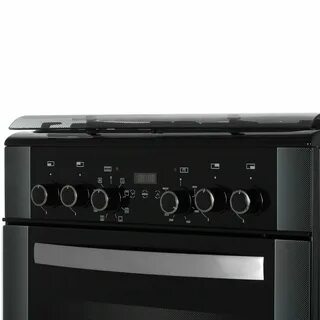 Плита комбинированная  Кристал 6644-Черный