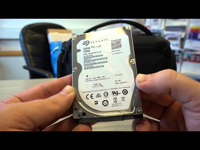Laptop seagate 320gb pull out