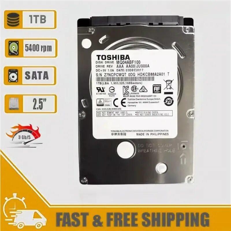 Toshiba 1tb pull out