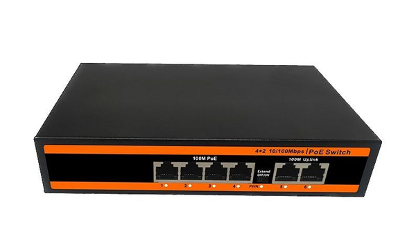 POE ND-AP0420  4POE/10/100MB