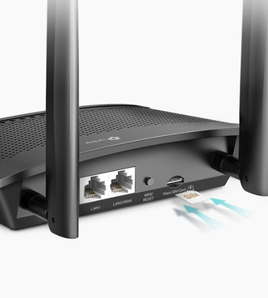 TP Link MR100 4G sim card